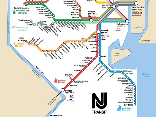 NJ TRANSIT TRAIN SCHEDULE